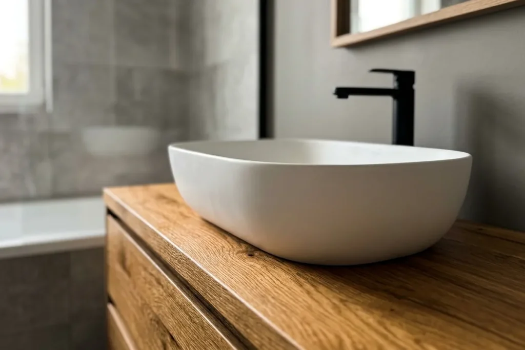7 sposobów na wymianę umywalki: Stwórz łazienkę w stylu "aesthetic" bez remontu generalnego