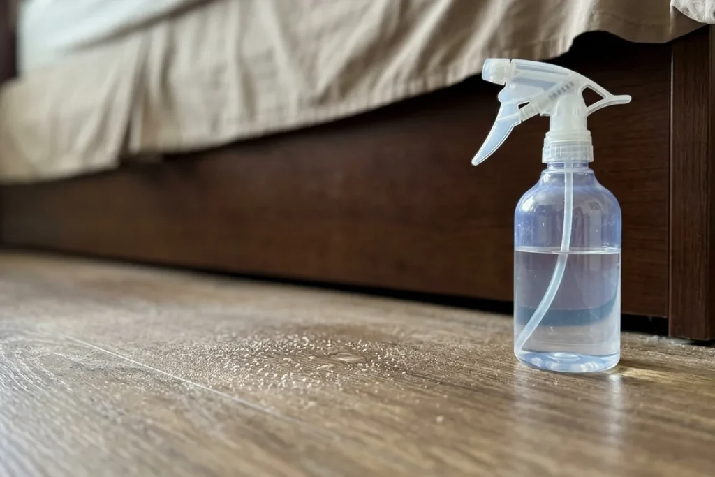 Dlaczego warto pryskać octem pod łóżkiem? Ten prosty trik odmieni Twoją sypialnię