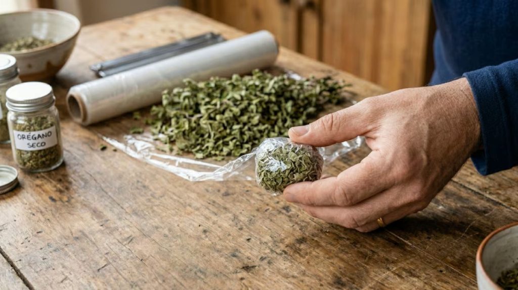 Oregano zawinięte w folię spożywczą to nie przyprawa, lecz domowy sposób na porządek w finansach