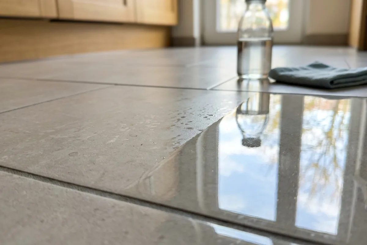 Przestań kupować drogie płyny. Ta mieszanka z octem sprawi, że podłoga będzie lśnić jak lustro