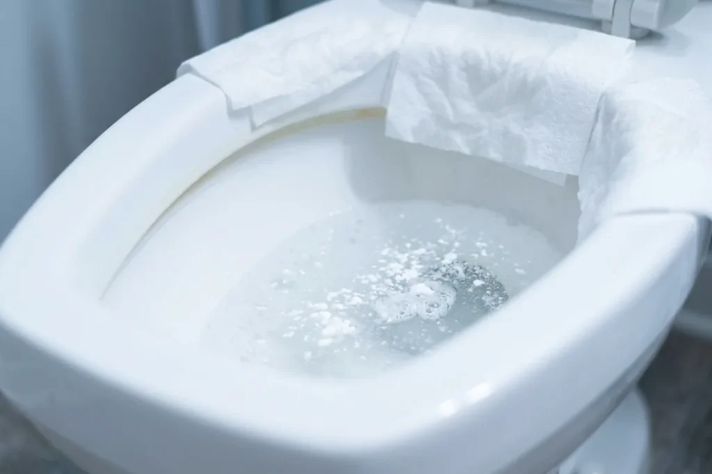 Rdzawa obwódka w toalecie zniknie przed Wielkanocą. Wystarczy, że wlejesz TO do muszli dzisiaj wieczorem