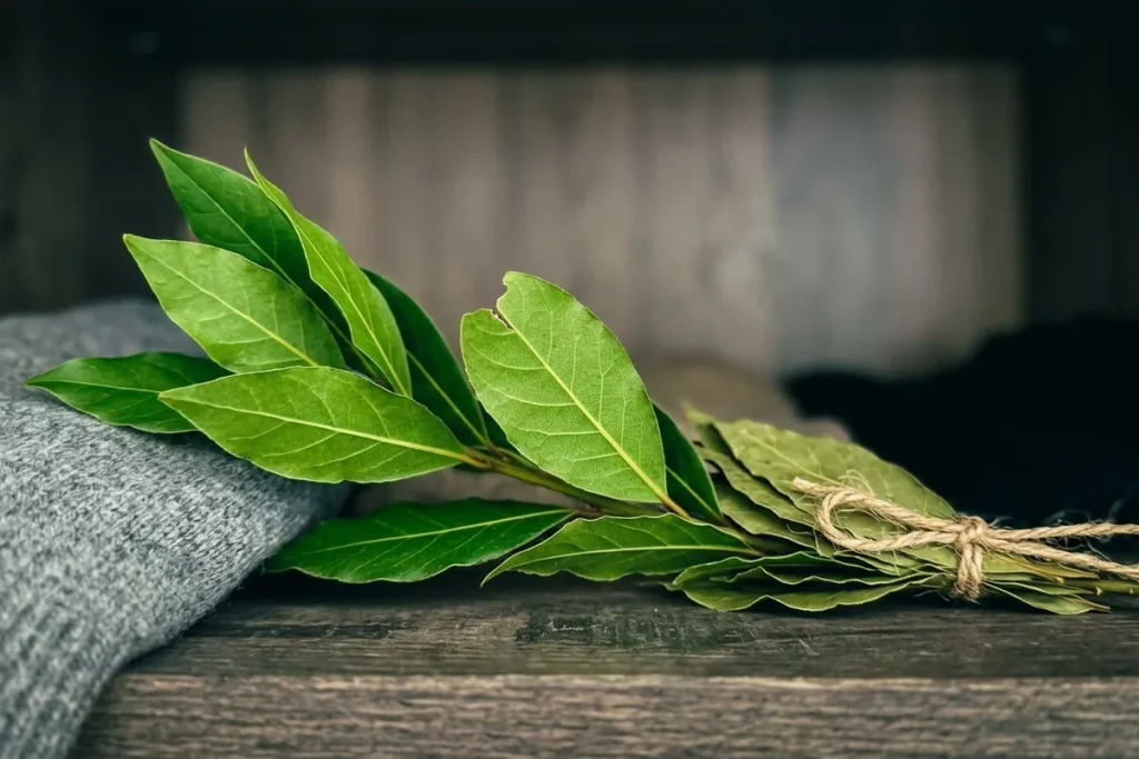 Włóż gałązkę laurową do szafy i zapomnij o molach. Ten zapomniany trik ratuje ubrania!