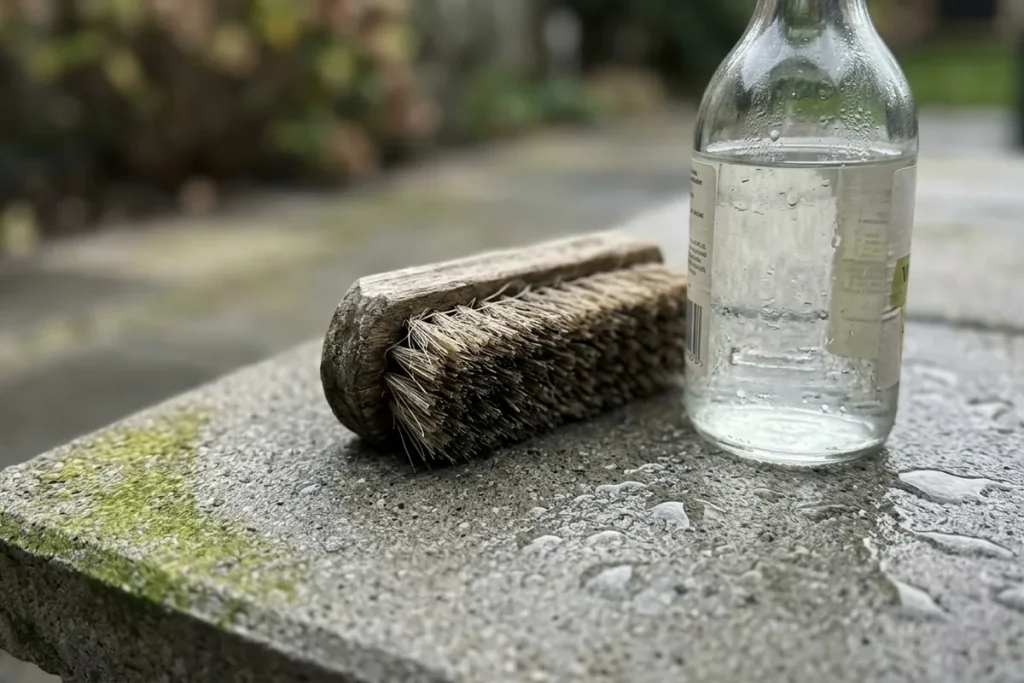 Wydałam 1,50 zł i w godzinę doczyściłam zielony taras. Zapomnij o drogiej chemii